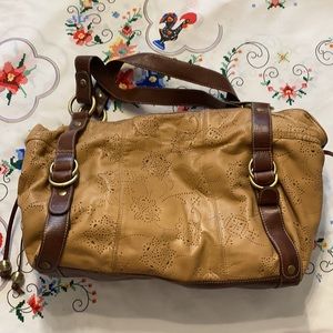 Kenneth Cole Reaction leather shoulder bag